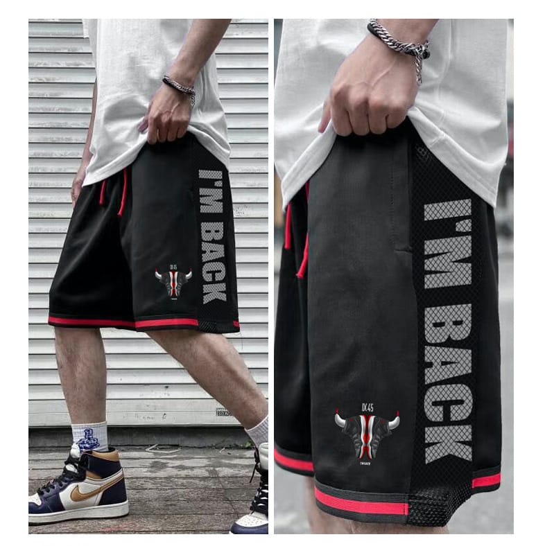 Баскетбольные шорты Ehot Bulls I’m Back Black Shorts