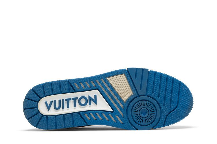 Кроссовки Louis Vuitton Trainer 'White Black Blue'