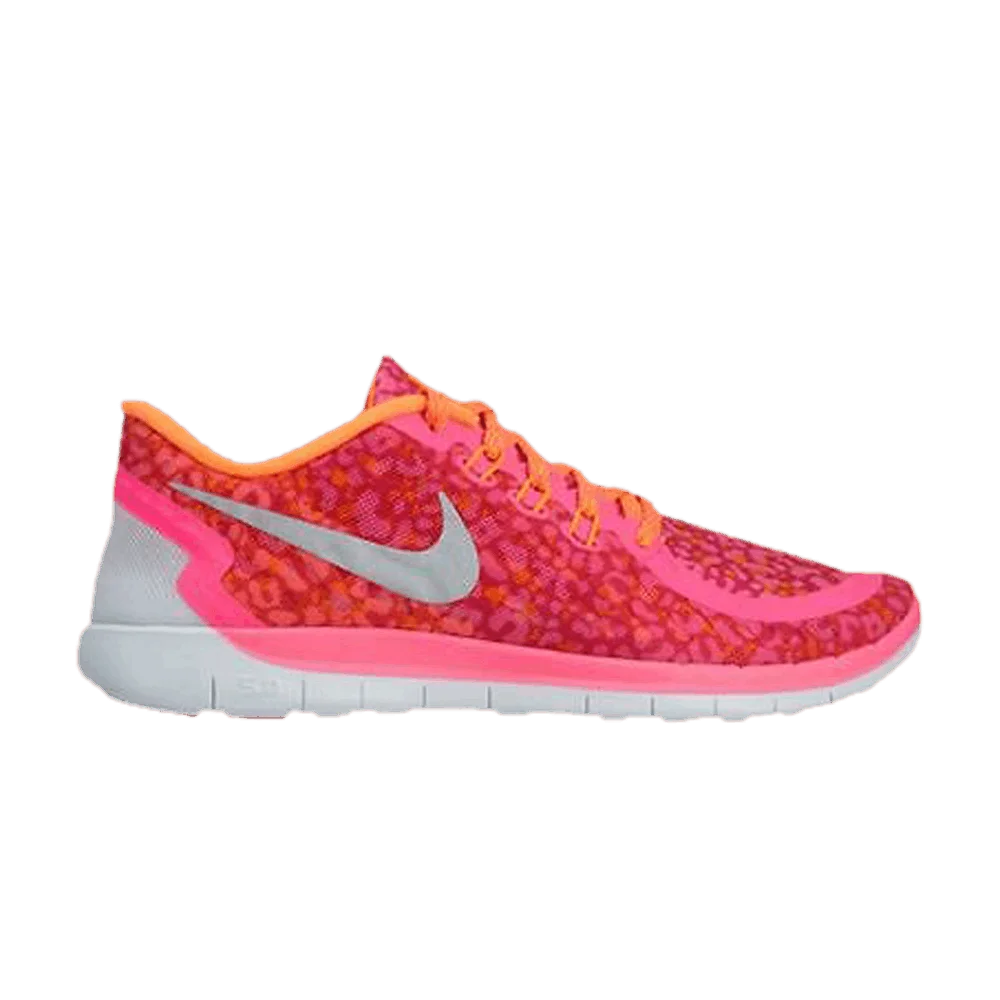 Krossovki-Nike-Free-5.0-Print-GS-Pink-Power