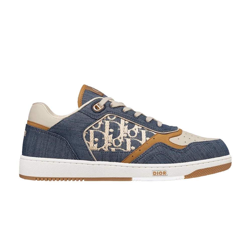 Krossovki-Dior-B27-Uptown-Low-Raffia-Effect-Dior-Oblique-Denim