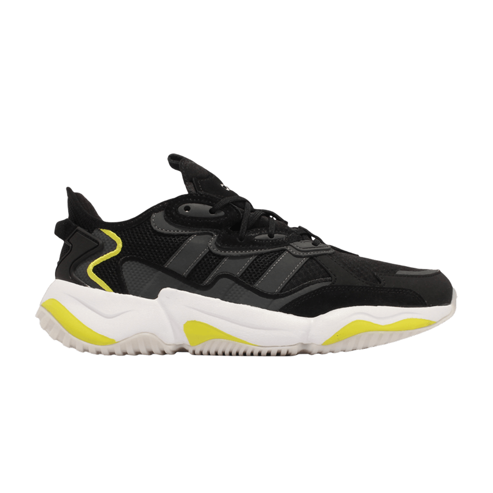 Кроссовки adidas Nitrocharge 'Black Acid Yellow'