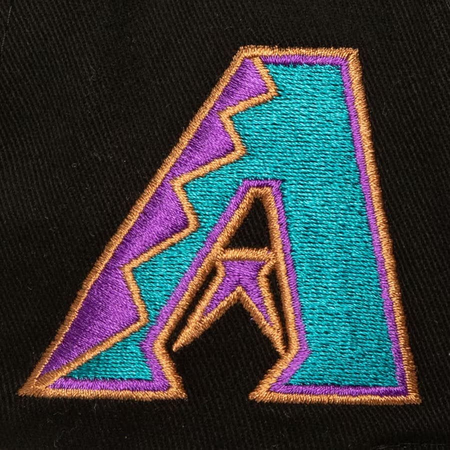 Mitchell-Ness-Black-Arizona-Diamondbacks-Block-Sweep-Pro-Adjustable-Hat-2