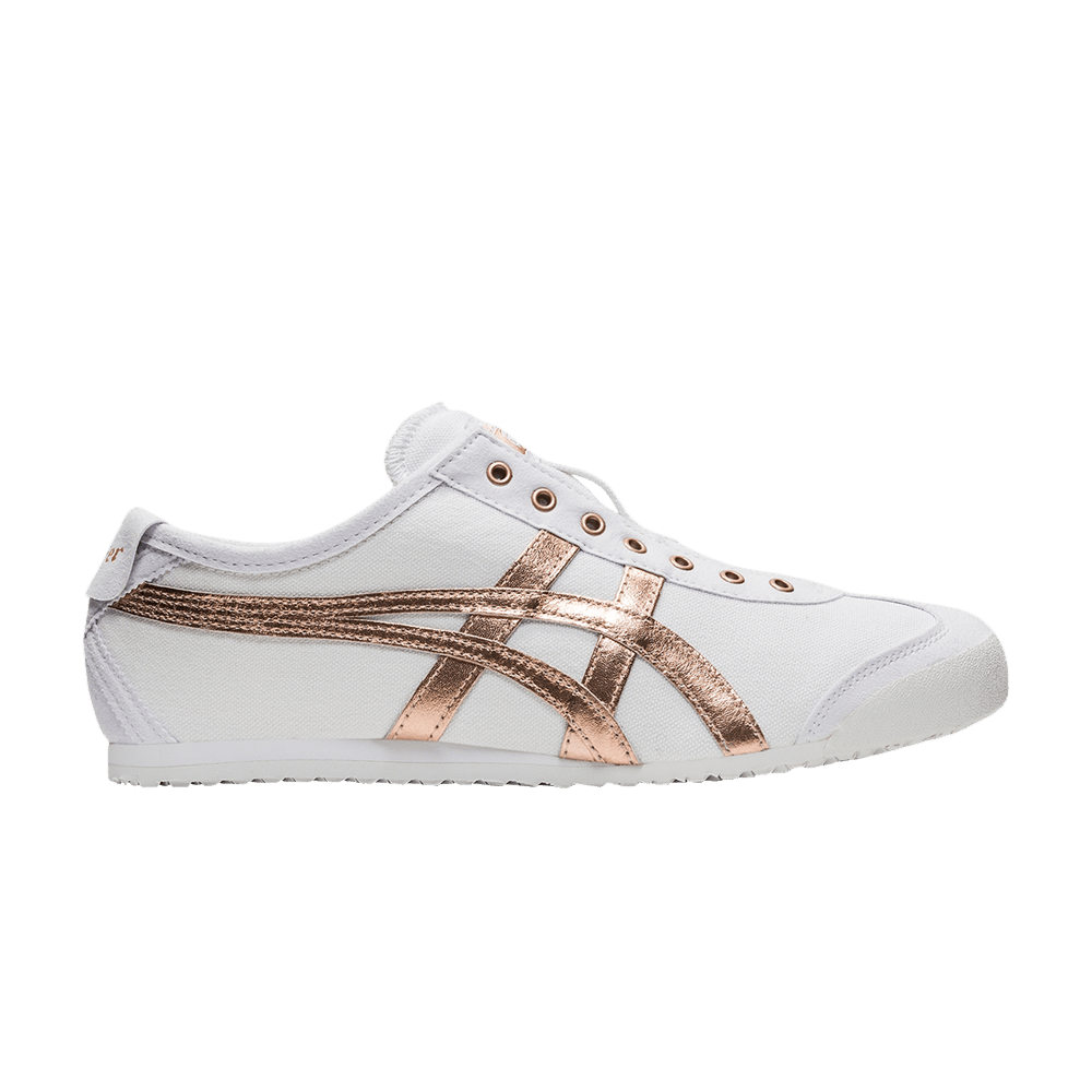 Кроссовки Onitsuka Tiger Mexico 66 Slip-On 'White Rose Gold'
