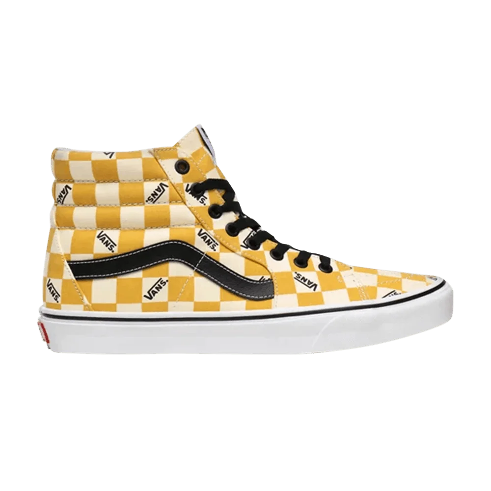 Vans Sk8-Hi 'Big Check - Yolk Yellow'