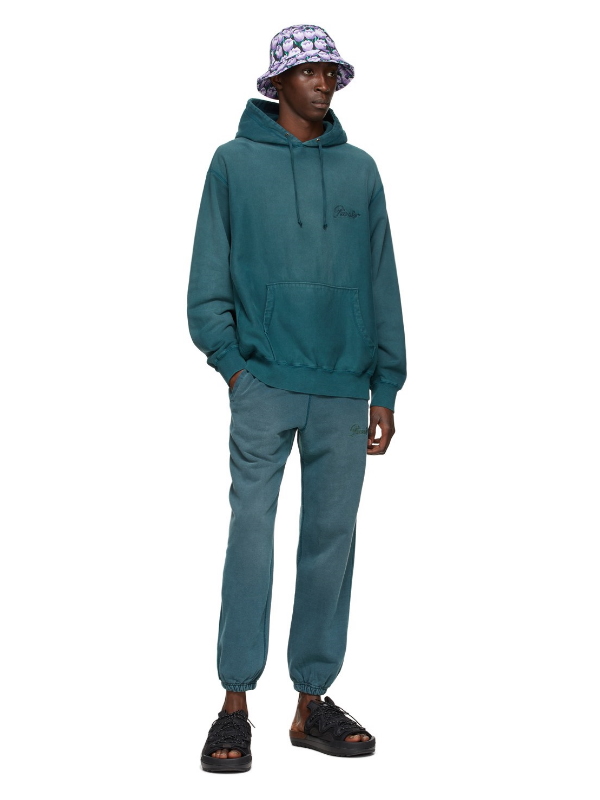 Худи Awake Sunbleached Logo Hoodie Blue