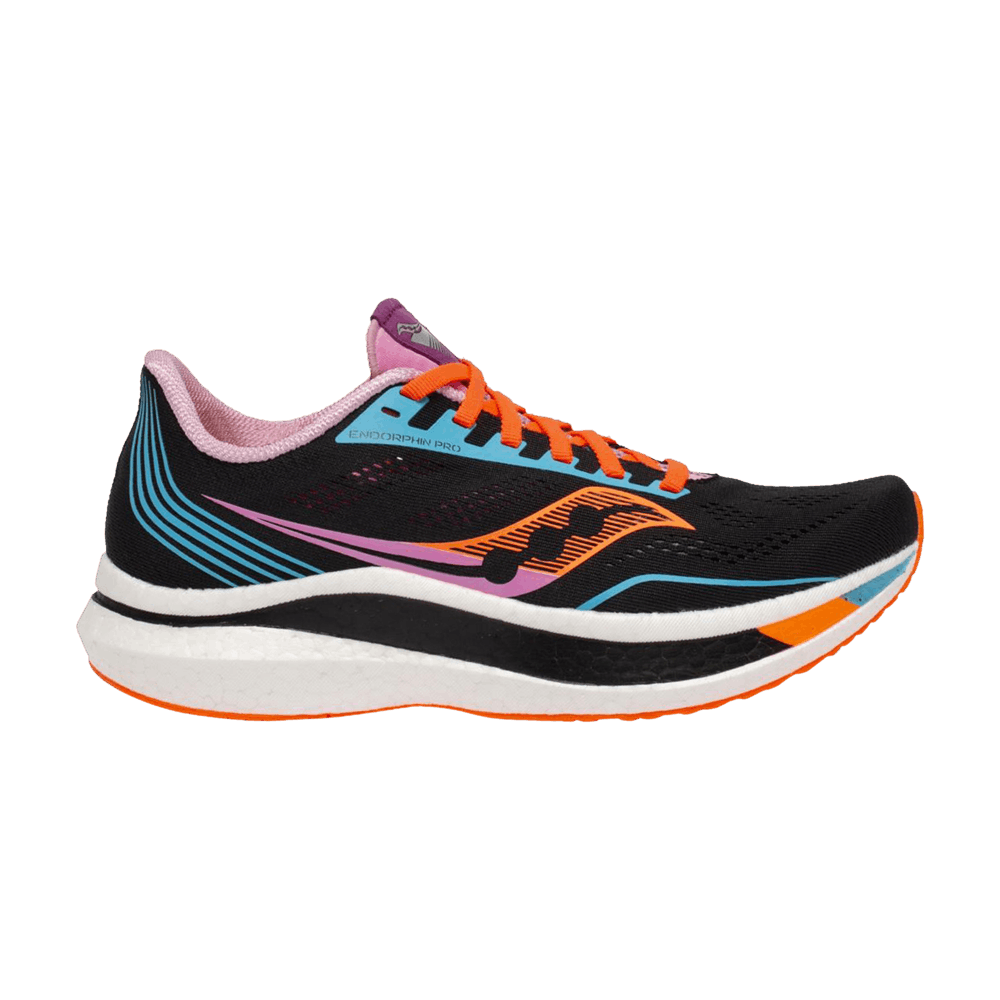 Кроссовки Saucony Wmns Endorphin Pro 'Black Deep Orange'