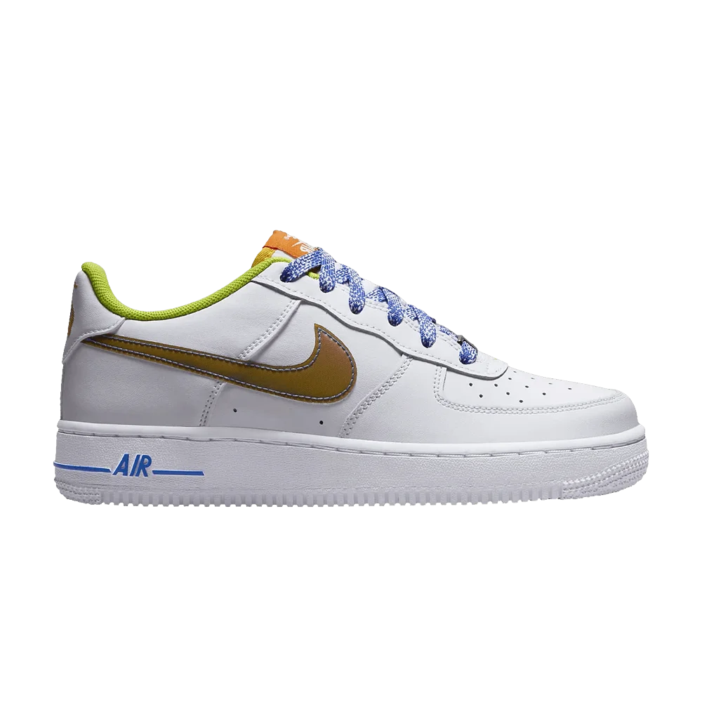 Krossovki-Nike-Force-1-LV8-GS-White-Multi
