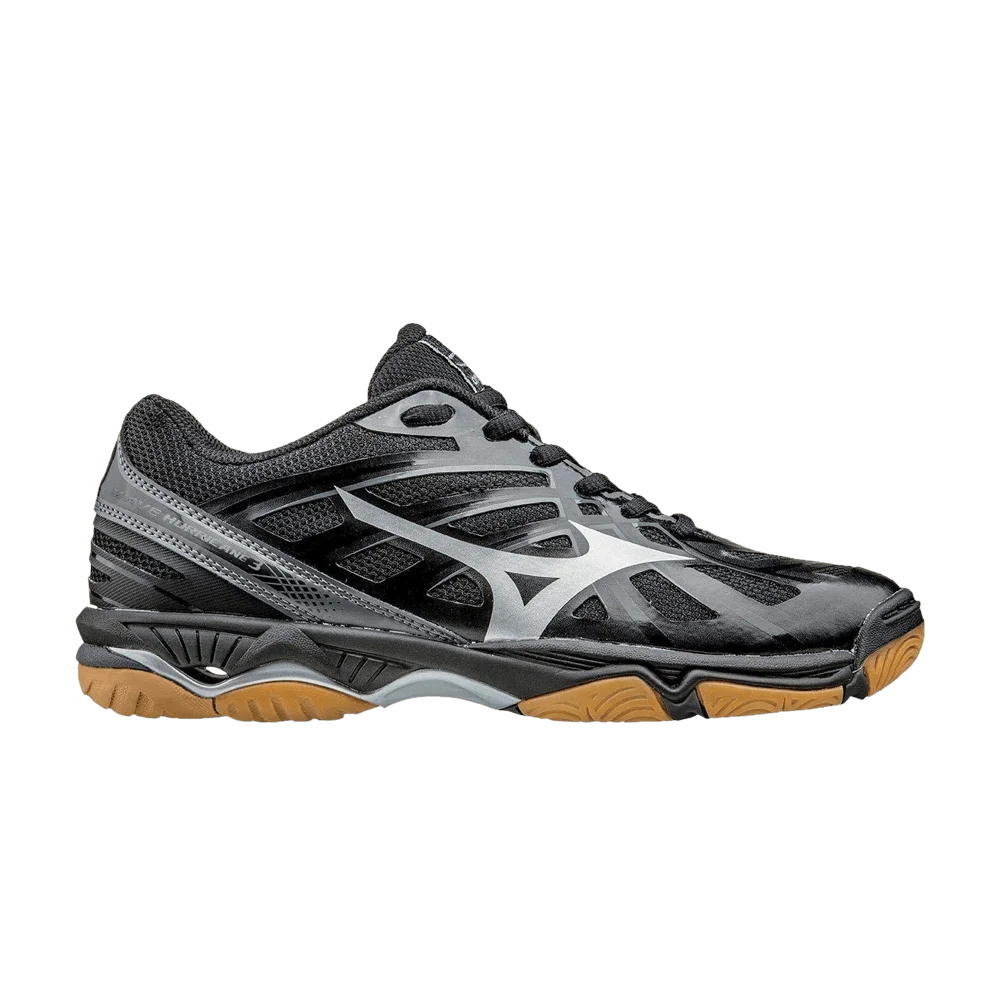 Кроссовки Mizuno Wave Hurricane 3 'Black Gum'