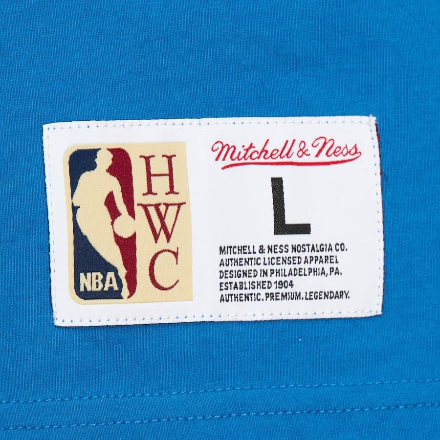 Футболка Mitchell & Ness Blue Minnesota Timberwolves Team OG 3.0 Vintage T-Shirt