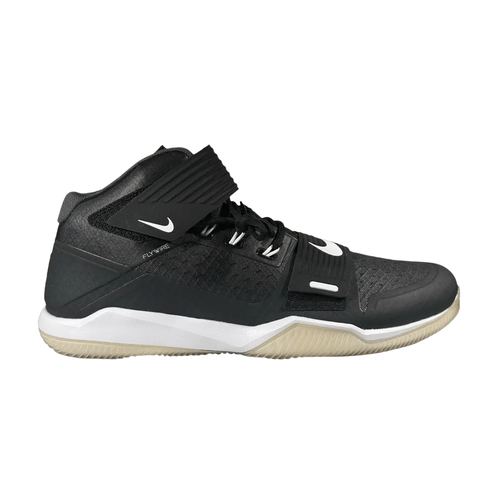 Krossovki-Nike-Force-Savage-TF-Mid-Black-White