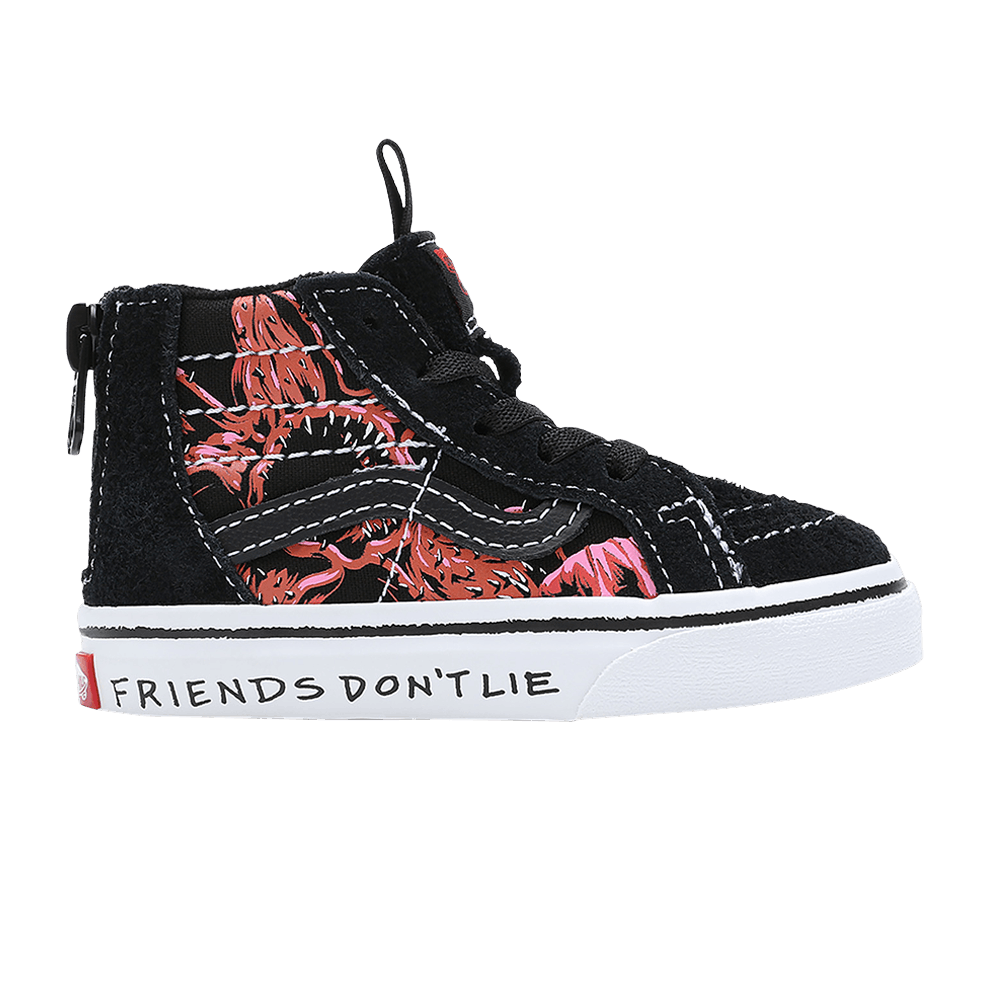 Кроссовки Stranger Things x Vans Sk8-Hi Zip Toddler 'Upside Down'
