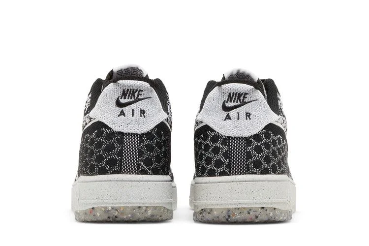 Кроссовки Nike Air Force 1 Crater Flyknit Next Nature 'Black White'