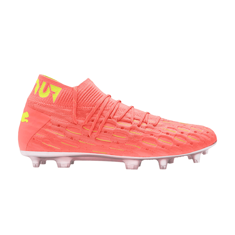 Кроссовки Puma Future 5.1 Netfit OSG FG AG 'Peach Fizzy Yellow'