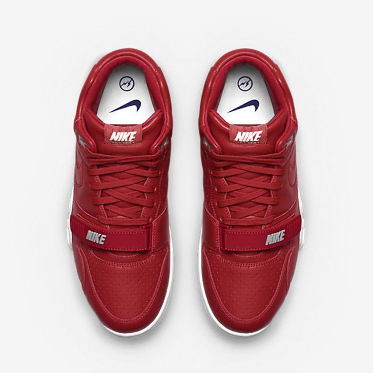 Кроссовки Fragment Design x Nike Air Trainer 1 Mid SP 'Gym Red'