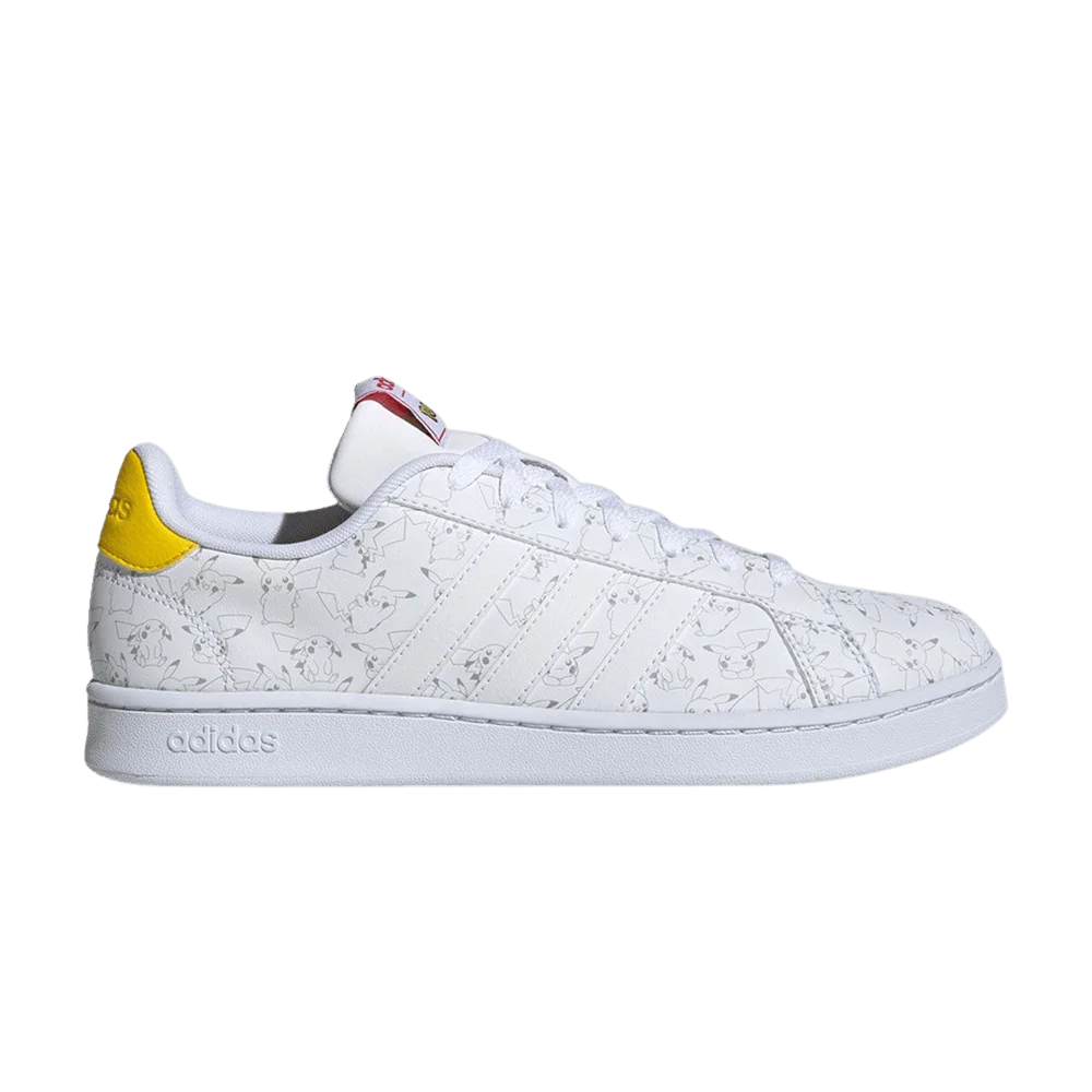 Krossovki-Pokemon-x-adidas-Grand-Court-Pikachu