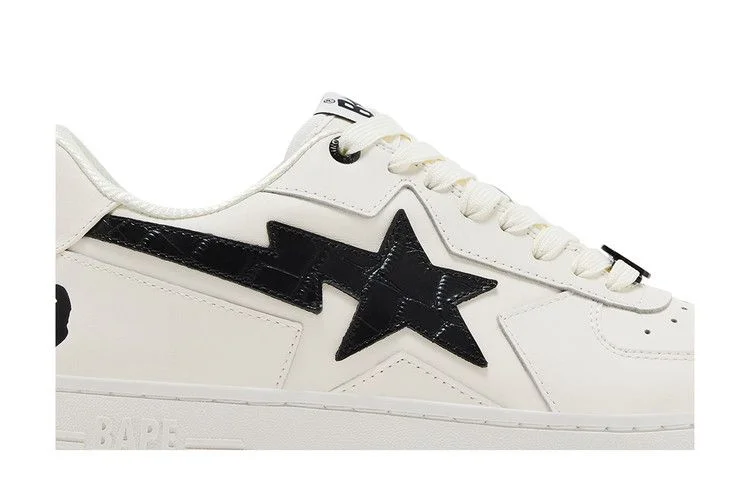 Кроссовки Bapesta Icon #1 M2 'Croc Pack - White Black'