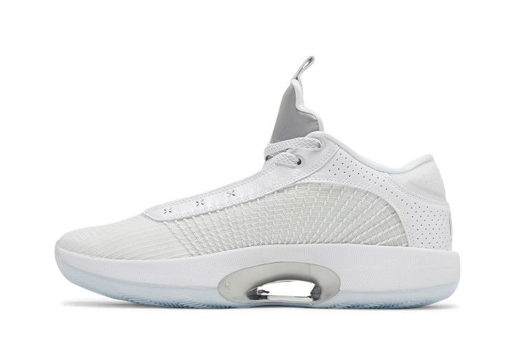 Кроссовки Air Jordan 35 Low 'White Metallic Silver'