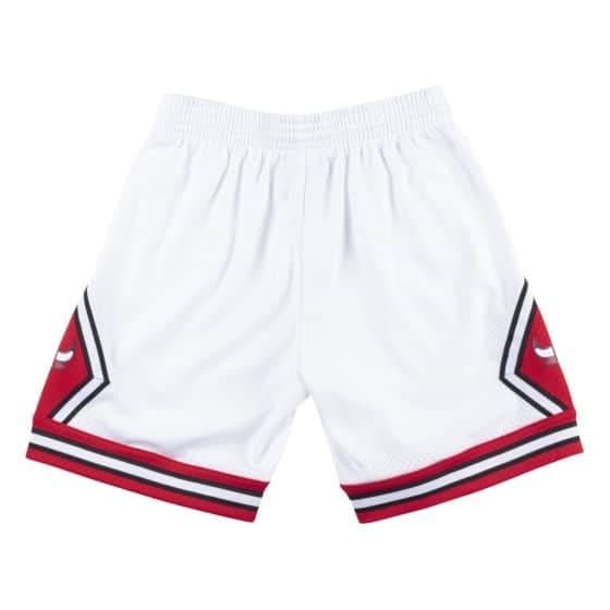 Спортивные шорты Mitchell & Ness Chicago Bulls 1997-98 Hardwood Classics Throwback Swingman NBA Shorts White