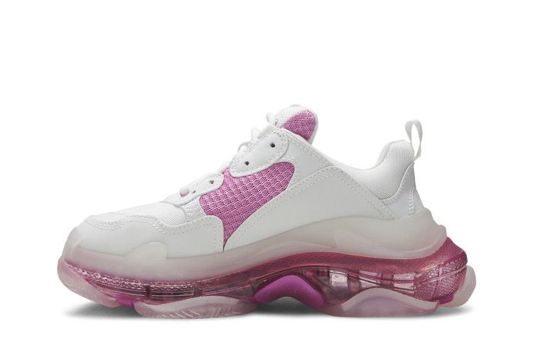 Кроссовки Balenciaga Wmns Triple S Clear Sole Trainer 'White Pink'