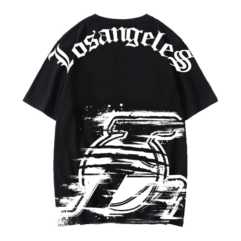 DPOY-BW-Lakers-James-Fast-dry-T-shirt