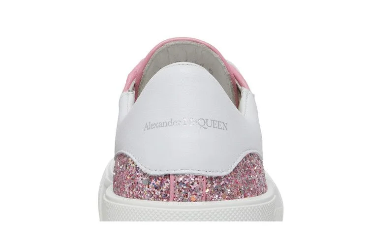 Кроссовки Alexander McQueen Wmns Deck Plimsoll Low 'Rose Gold Reflective Glitter'