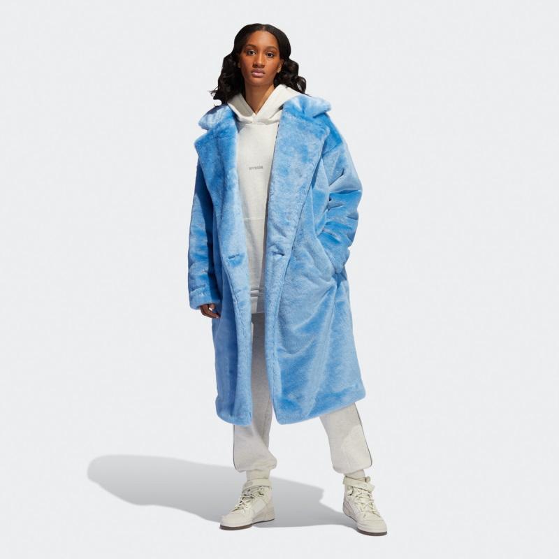 Пальто adidas Ivy Park Faux Fur Coat (All Gender) Light Blue