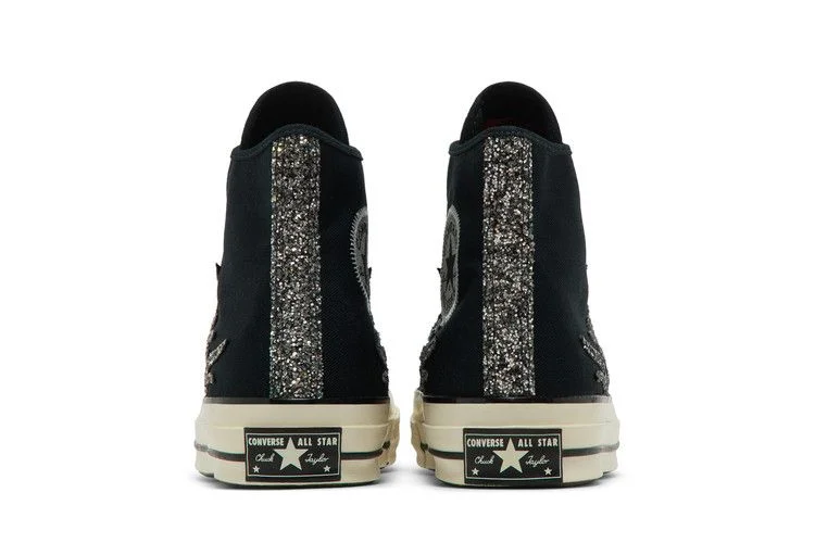 Кроссовки Converse Wmns Chuck 70 High 'Archival Glitter Flame - Black Egret'