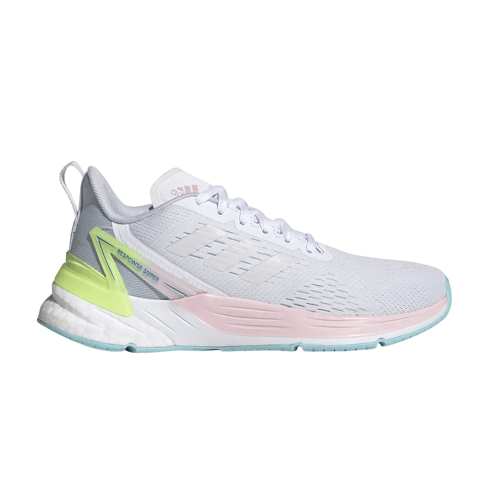 Кроссовки Adidas Response Super 5.0 J 'White Clear Pink'