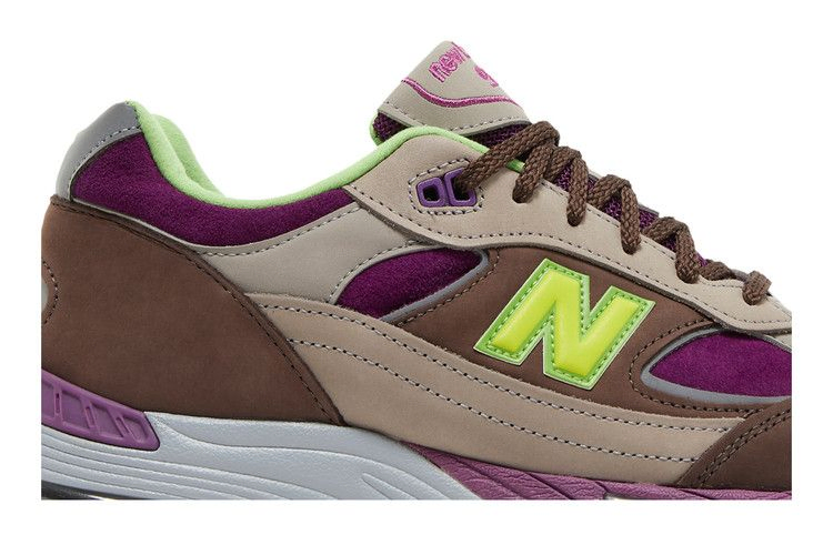 Кроссовки Stray Rats x New Balance 991 Made in England 'Purple Green'