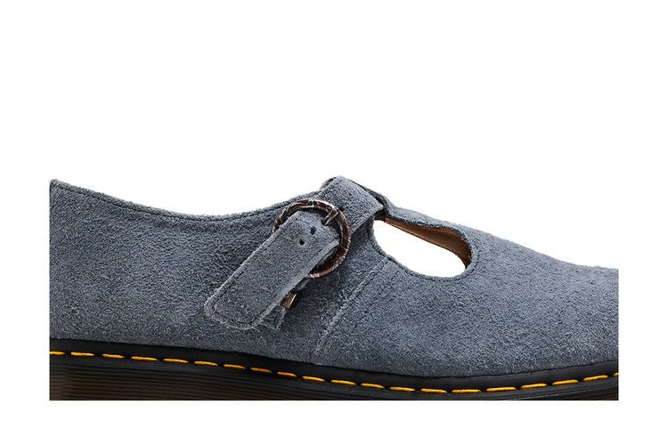 Кроссовки Dr. Martens T-Bar Suede Mary Jane 'Washed Denim'