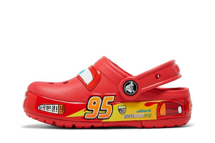 Кроссовки Crocs Cars x Classic Clog Toddler 'Lightning McQueen'