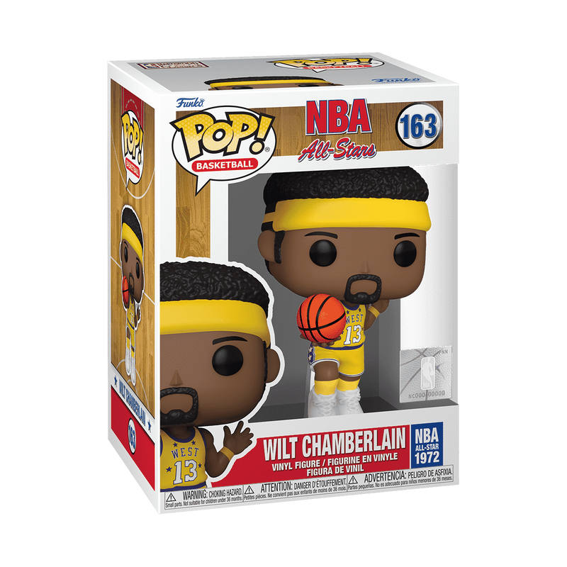 Коллекционная фигурка Funko Wilt Chamberlain All Star 1972 NBA Pop Vinyl