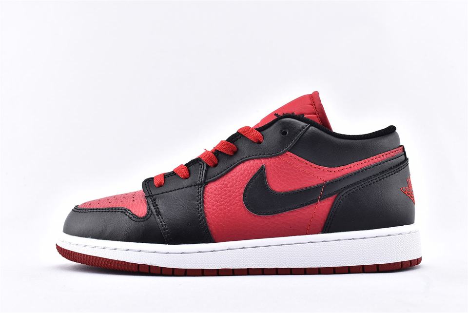 Air-Jordan-1-Low-BG-Gym-Red-Black-1