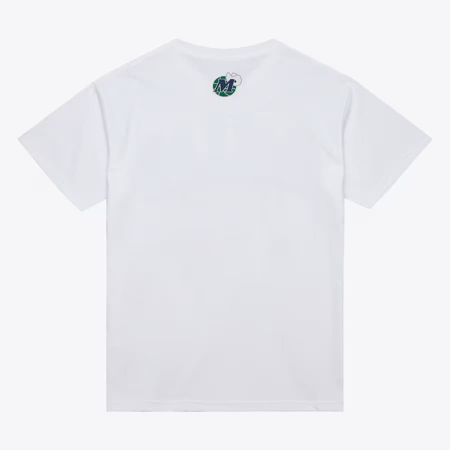 Футболка Mitchell & Ness White Dallas Mavericks Sswagger Graphic T-Shirt