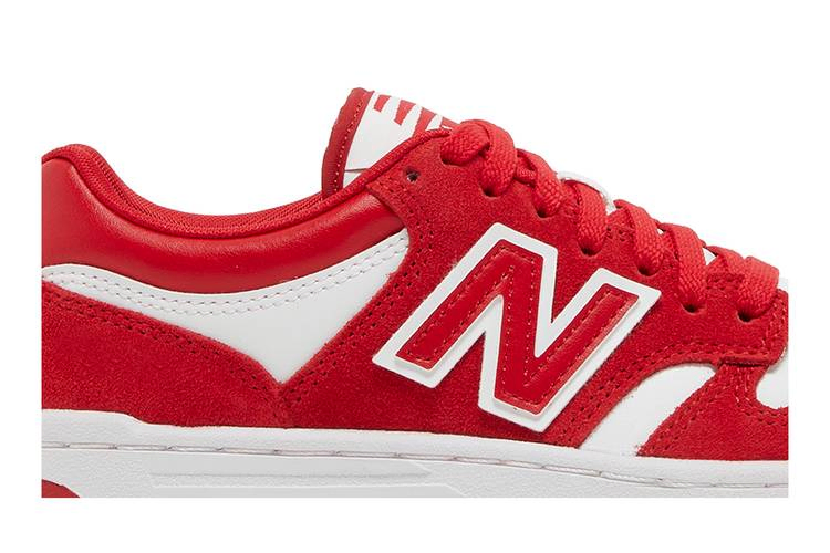 Кроссовки New Balance 480 Big Kid 'Team Red White'