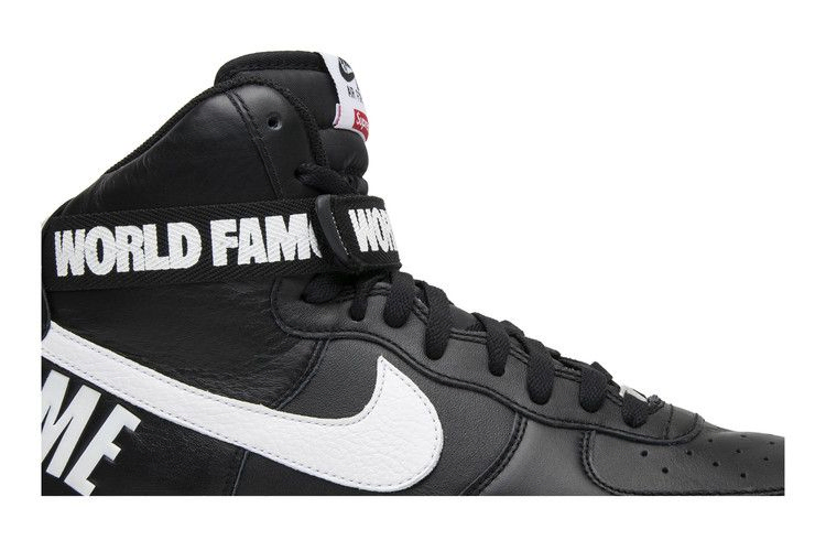 Кроссовки Nike Supreme x Air Force 1 High SP 'Black'