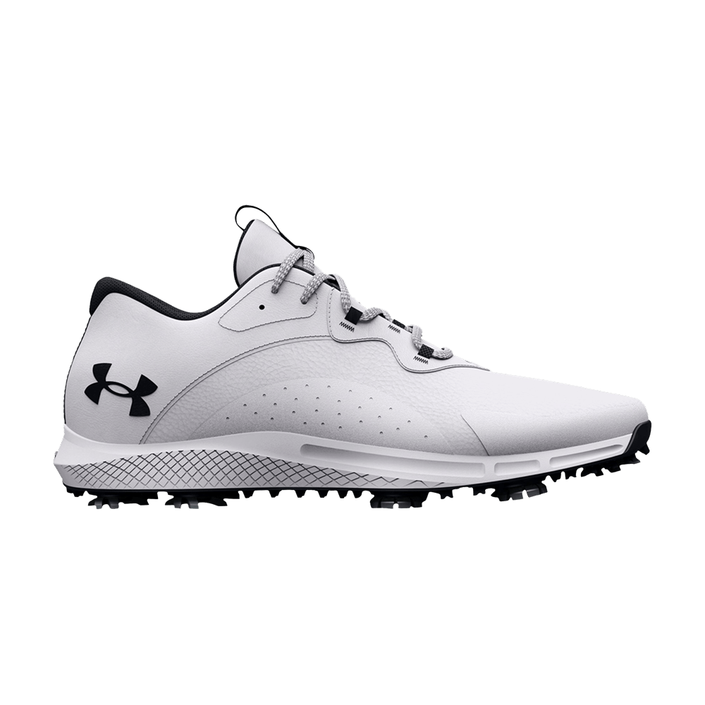 Кроссовки Under Armour Charged Draw 2 Golf Wide 'White Black'