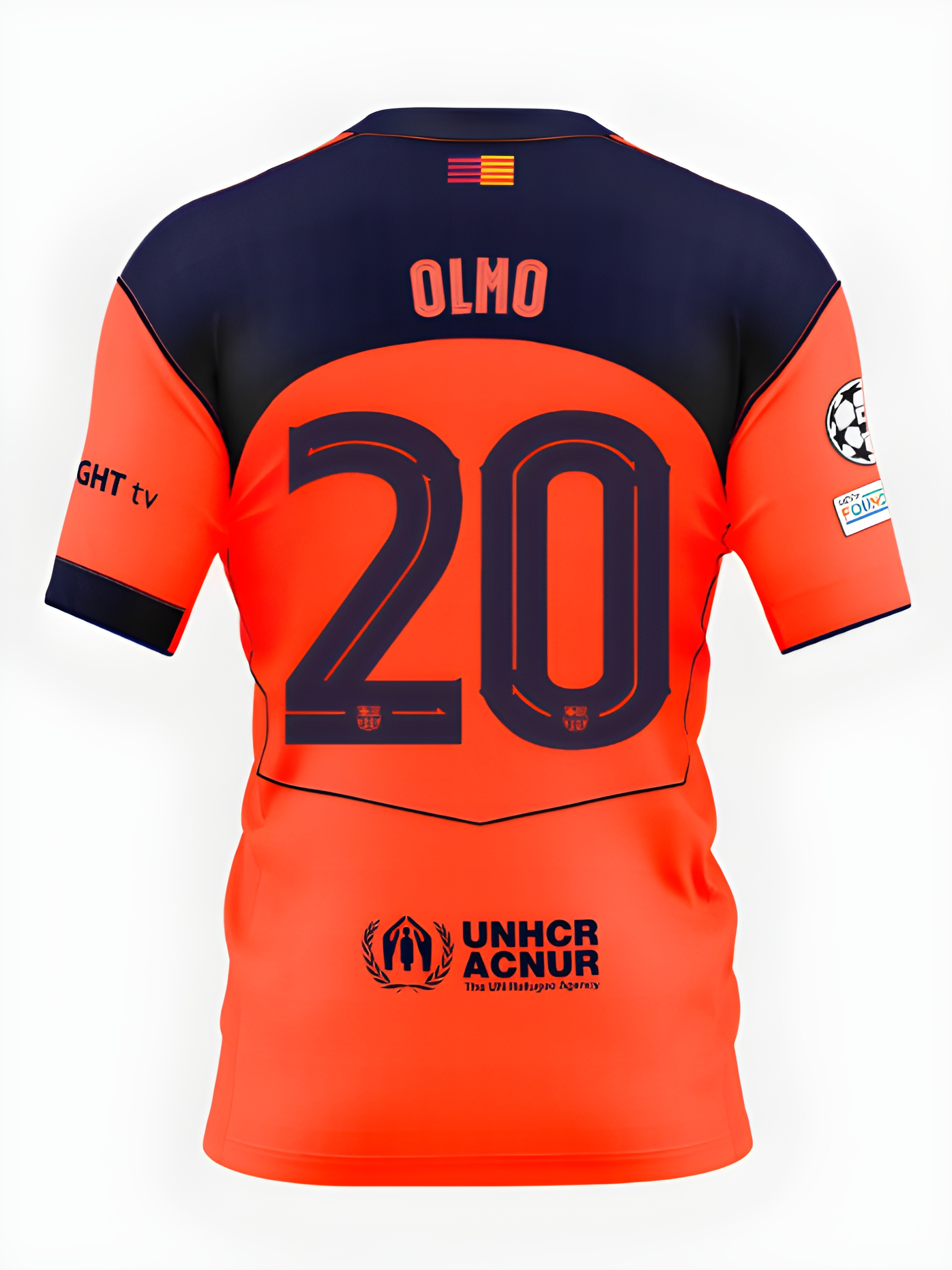 Женское футбольное джерси FC Barcelona T90 25/26 UCL third jersey OLMO