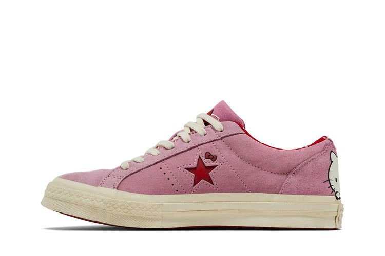 Кроссовки Hello Kitty x Converse One Star Suede Low Top 'Prism Pink'