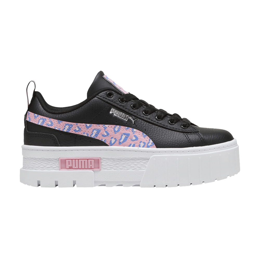 Кроссовки Puma Mayze Jr 'Wild - Pink Lilac Leopard'
