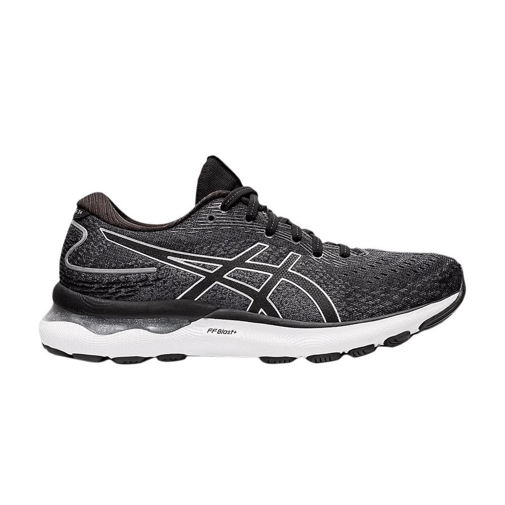 Кроссовки Asics Wmns Gel Nimbus 24 'Black Pure Silver'
