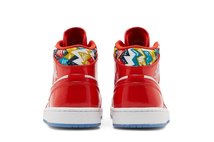 Кроссовки Air Jordan 1 Mid SE 'Barcelona Sweater'