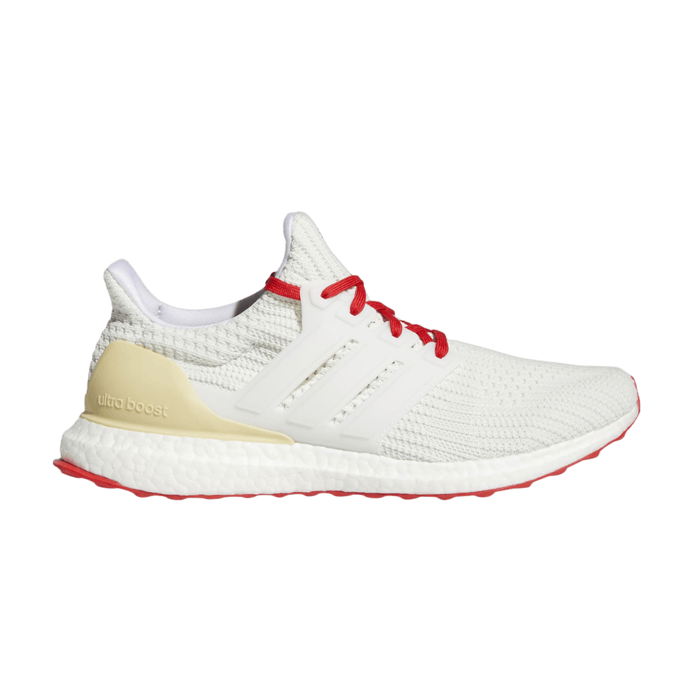 Кроссовки Adidas UltraBoost 4.0 DNA 'White Tint Vivid Red'