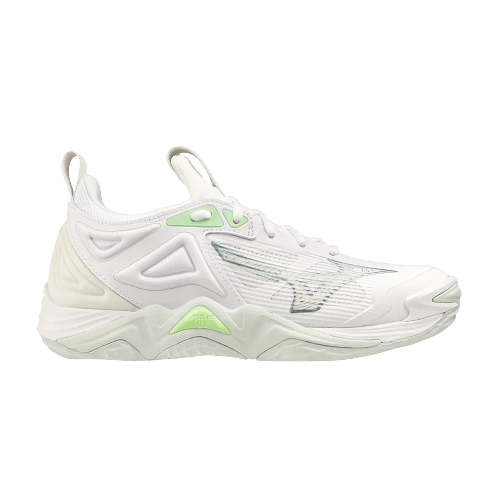 Krossovki-Mizuno-Wmns-Wave-Momentum-3-Snow-White-Limeade