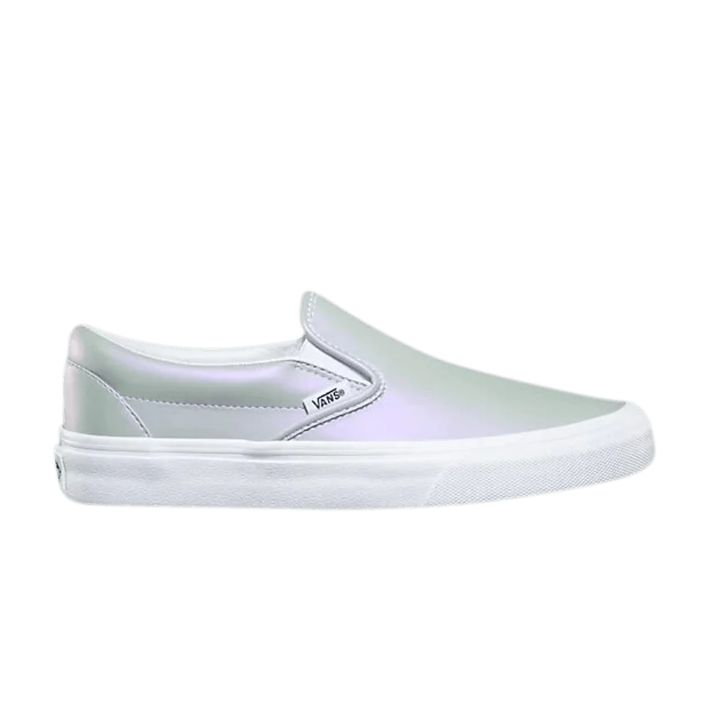 Krossovki-Vans-Classic-Slip-On-Kids-Muted-Metallic-Grey