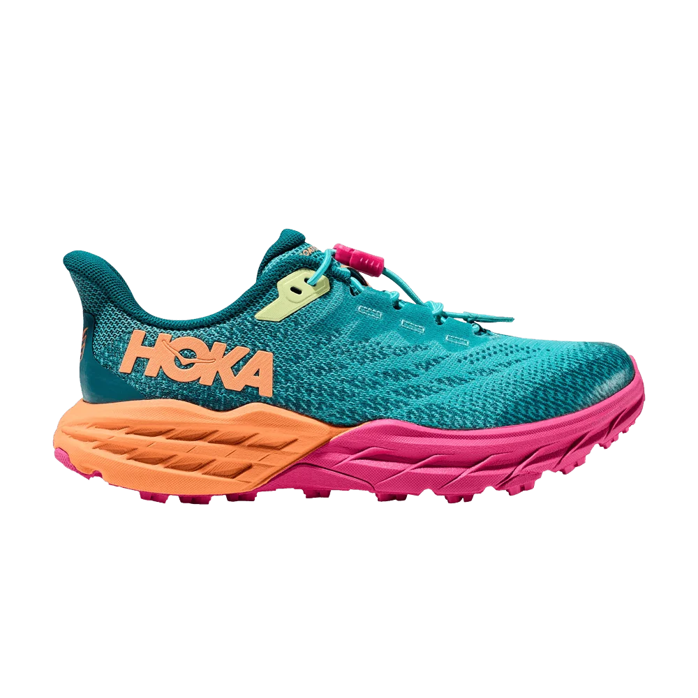 Кроссовки HOKA Speedgoat 5 Kids 'Deep Lake Ceramic'