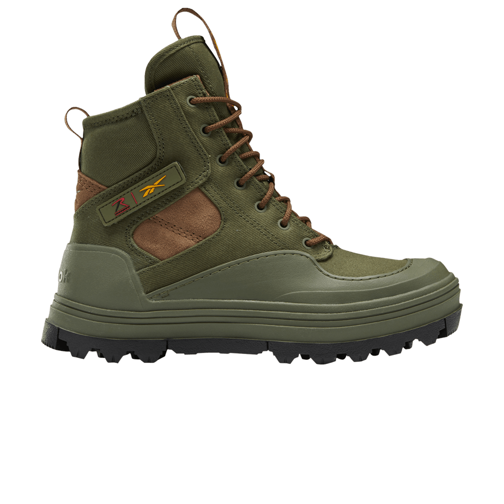 Кроссовки Reebok Rothco x Wmns Club C Cleated Mid 'Moss Green'