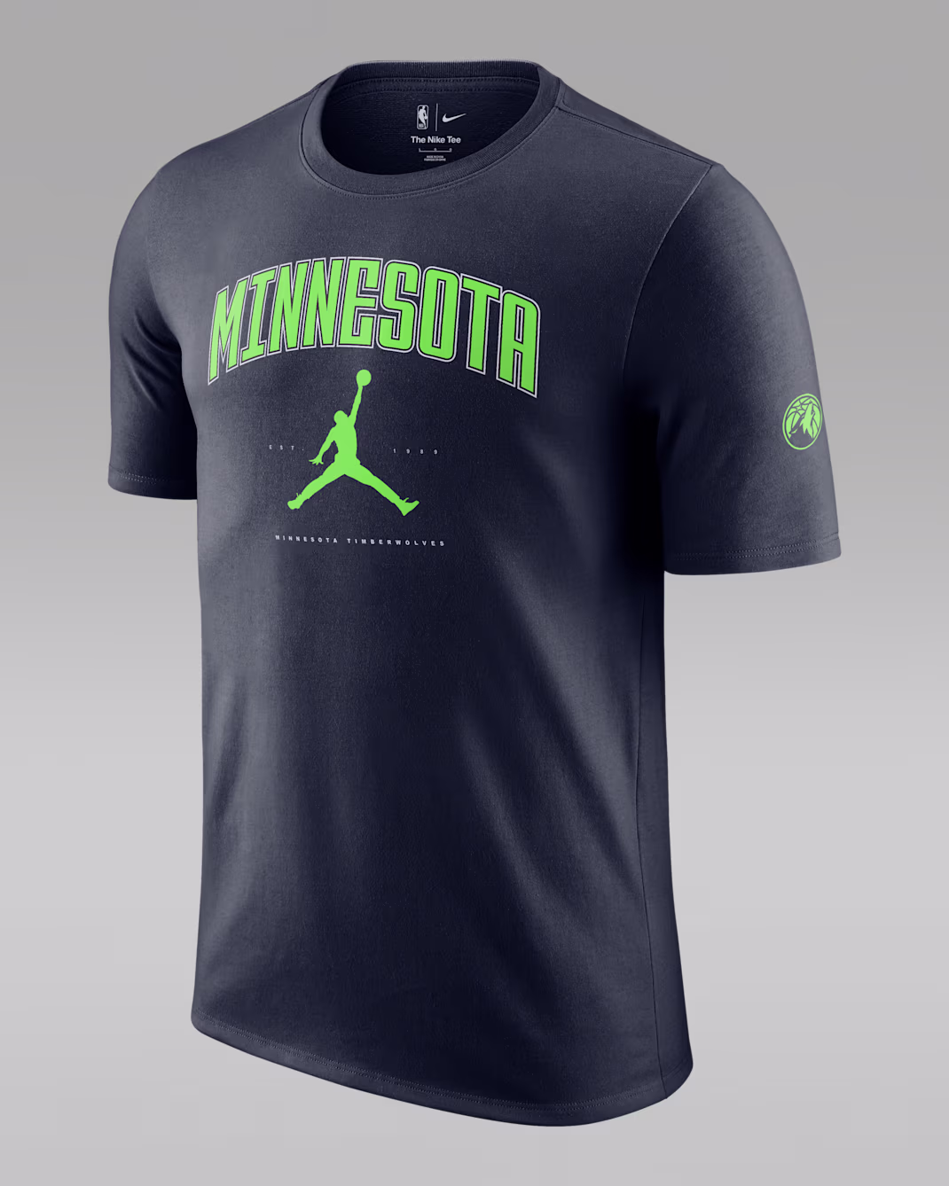 Мужская футболка Jordan NBA Minnesota Timberwolves Essential College Navy