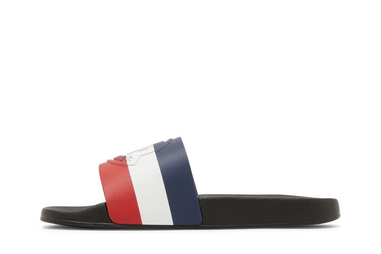 Кроссовки Moncler Basile Pool Slide 'Black Tricolour'