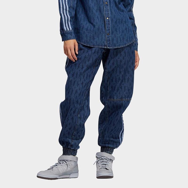 Спортивные штаны adidas Ivy Park Monogram Denim Track Pants (All Gender) Dark Denim